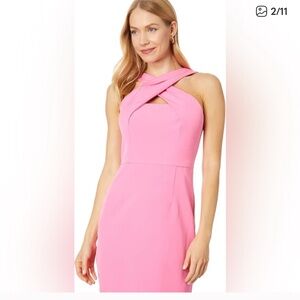 Vince Camuto Strapless Pink Dress